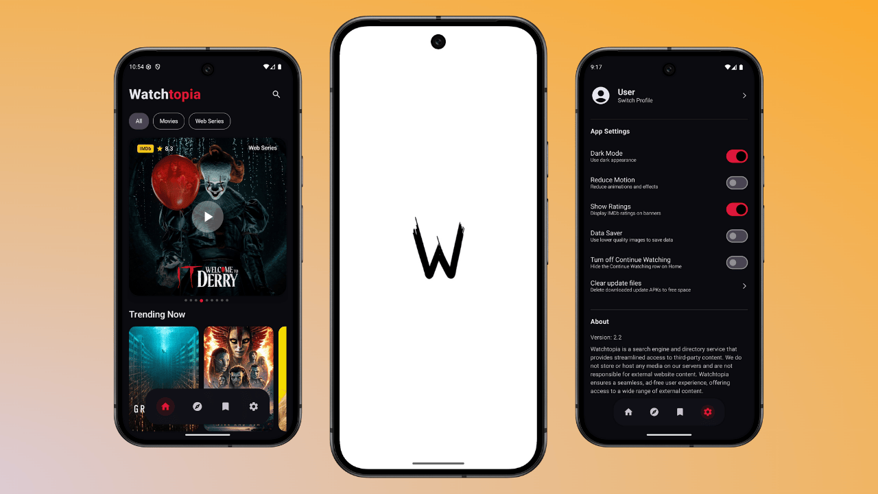 Watchtopia Android App